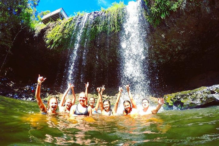 Byron Surrounds Nimbin Waterfall Adventure - Swimming Tour - New South Wales Tourism 